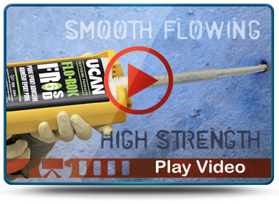 FLO-ROK 6 SD - Adhésif époxy d’ancrage injection | UCAN Fastening Products